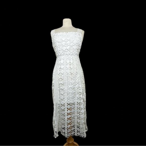 Dresses & Skirts - Few Moda white lace dress Sz L